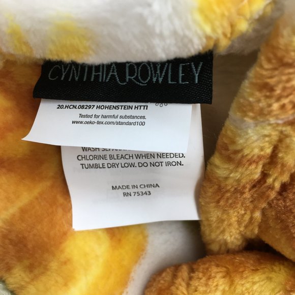 Cynthia Rowley Pumpkin Sunflower Throw Blanket Micro Fleece Thanksgiving Decor - Picture 12 of 12